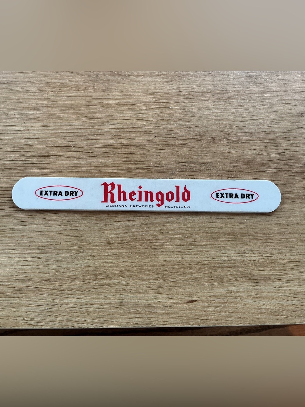 Vintage Rheingold Beer Scraper